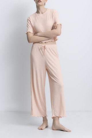 T-shirt de pyjama - Rose poudré
