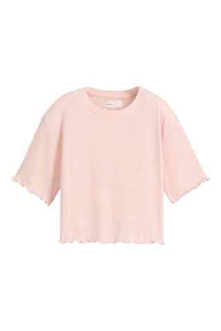 T-shirt de pyjama - Rose poudré