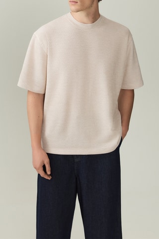 T-shirt - Beige