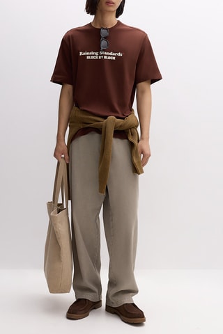 T-shirt - Marron