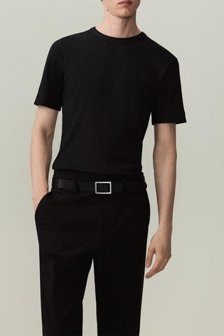 T-shirt slim - Noir