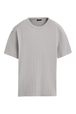 T-shirt slim - Gris