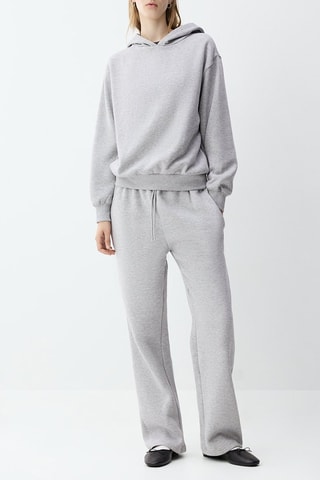 Sweat à capuche - Gris chiné