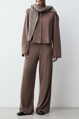Cardigan - Marrone