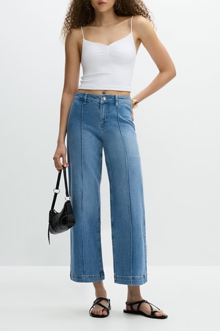 Crop top - Blanc