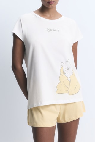 Pigiama Winnie the Pooh Disney - Bianco