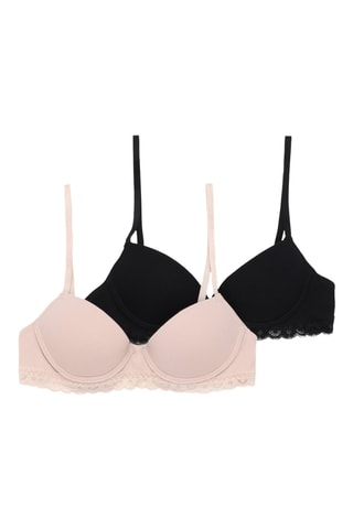 2 reggiseni - Rosa e nero