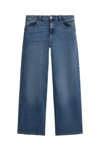 Jeans wide legs - Marineblauw