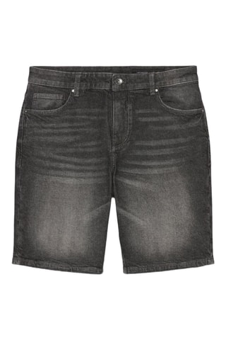 Short en jean - Noir