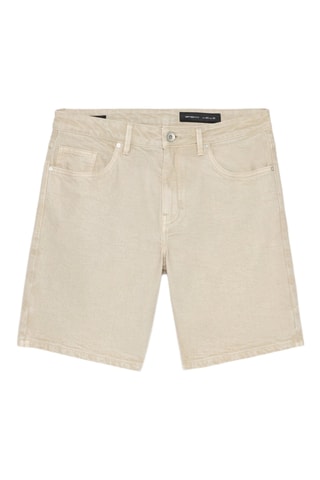 Short en jean - Beige