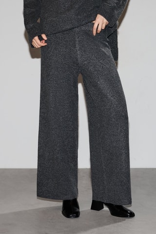 Pantalon - Gris foncé chiné