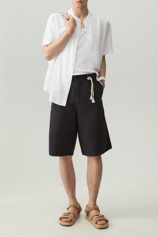 Chemise en lin - Blanc