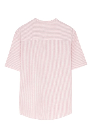 Chemise en lin - Saumon