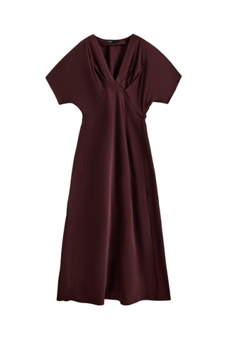 Robe midi - Bordeaux