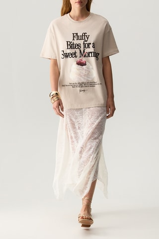 T-shirt - Beige