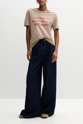 T-shirt - Beige