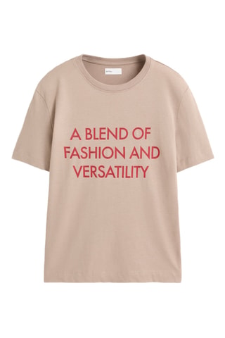 T-shirt - Beige