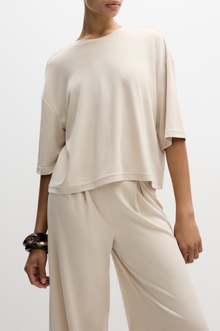 T-shirt oversize - Ecru