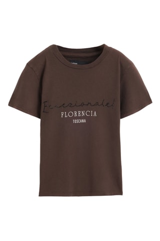 T-shirt - Marron