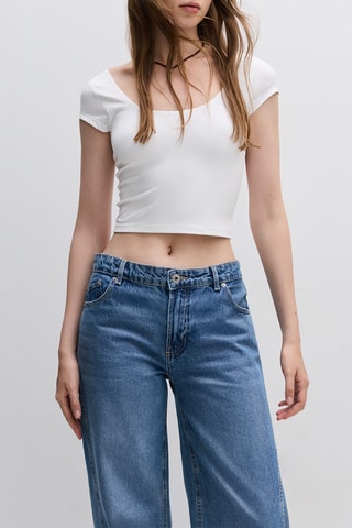 Crop top - Blanc