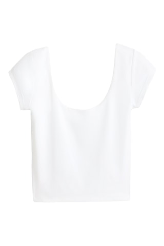 Crop top - Blanc