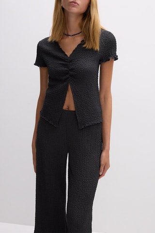 Top - Gris foncé