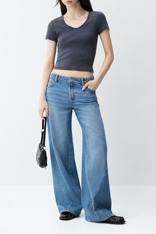 T-shirt - Bleu foncé