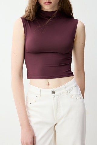 Crop top - Bordeaux