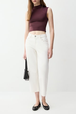 Crop top - Bordeaux