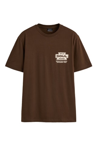 T-shirt - Marron foncé