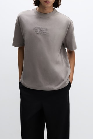T-shirt - Gris foncé
