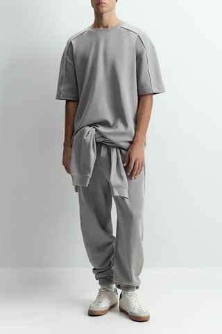 T-shirt - Gris clair
