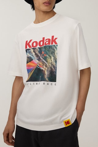 T-shirt Kodak - Blanc
