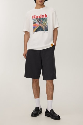 T-shirt Kodak - Blanc