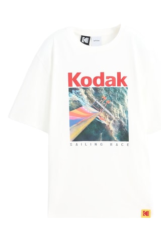 T-shirt Kodak - Blanc
