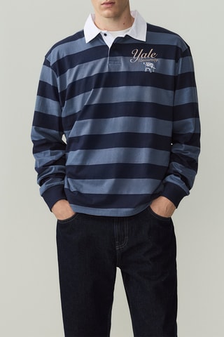Polo Yale University - Bleu marine
