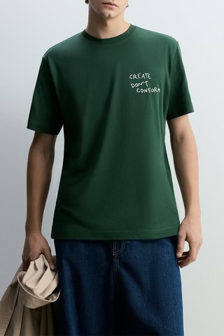 T-shirt - Vert foncé