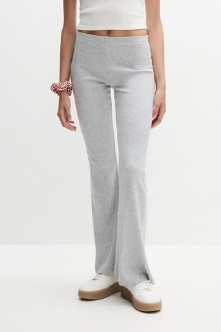 Legging flare - Gris chiné