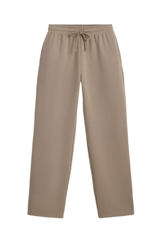 Pantalon straight - Beige