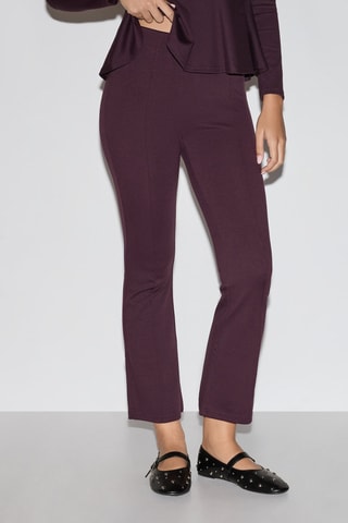 Legging flare - Bordeaux