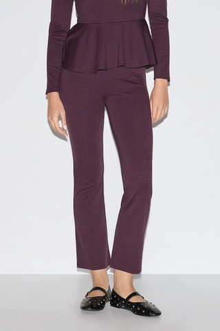 Legging flare - Bordeaux