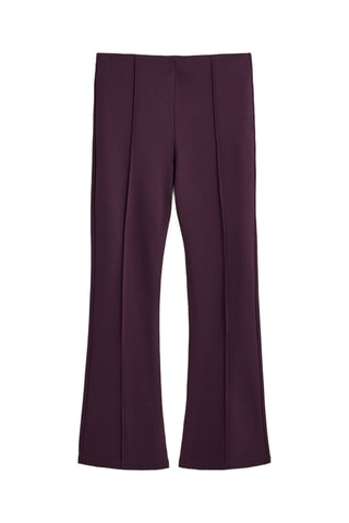Legging flare - Bordeaux