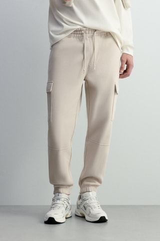 Pantalon cargo - Beige