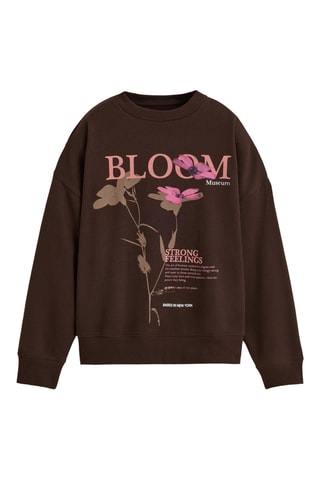 Sweat - Marron foncé