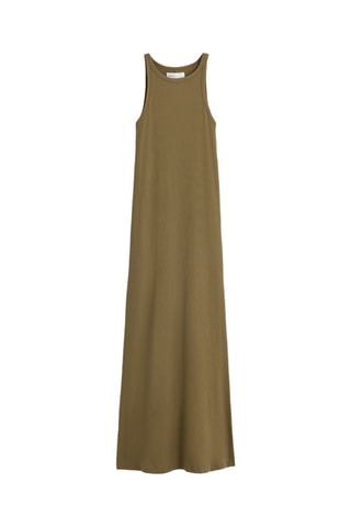 Robe midi - Kaki