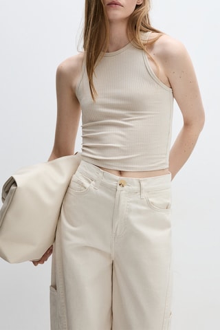 Crop top - Ivoire