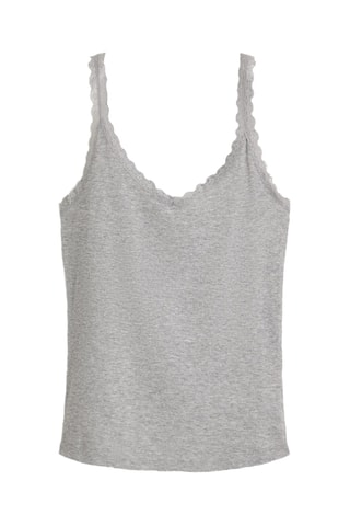 Top - Gris chiné