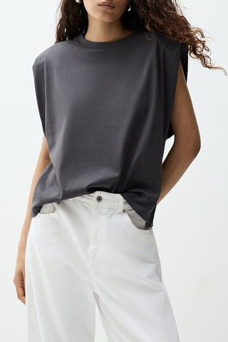 T-shirt - Gris chiné