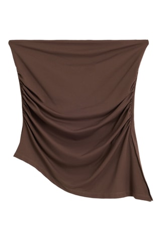 Top bustier - Marron