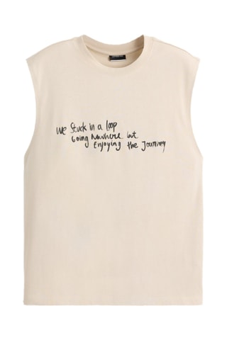 T-shirt - Gris clair